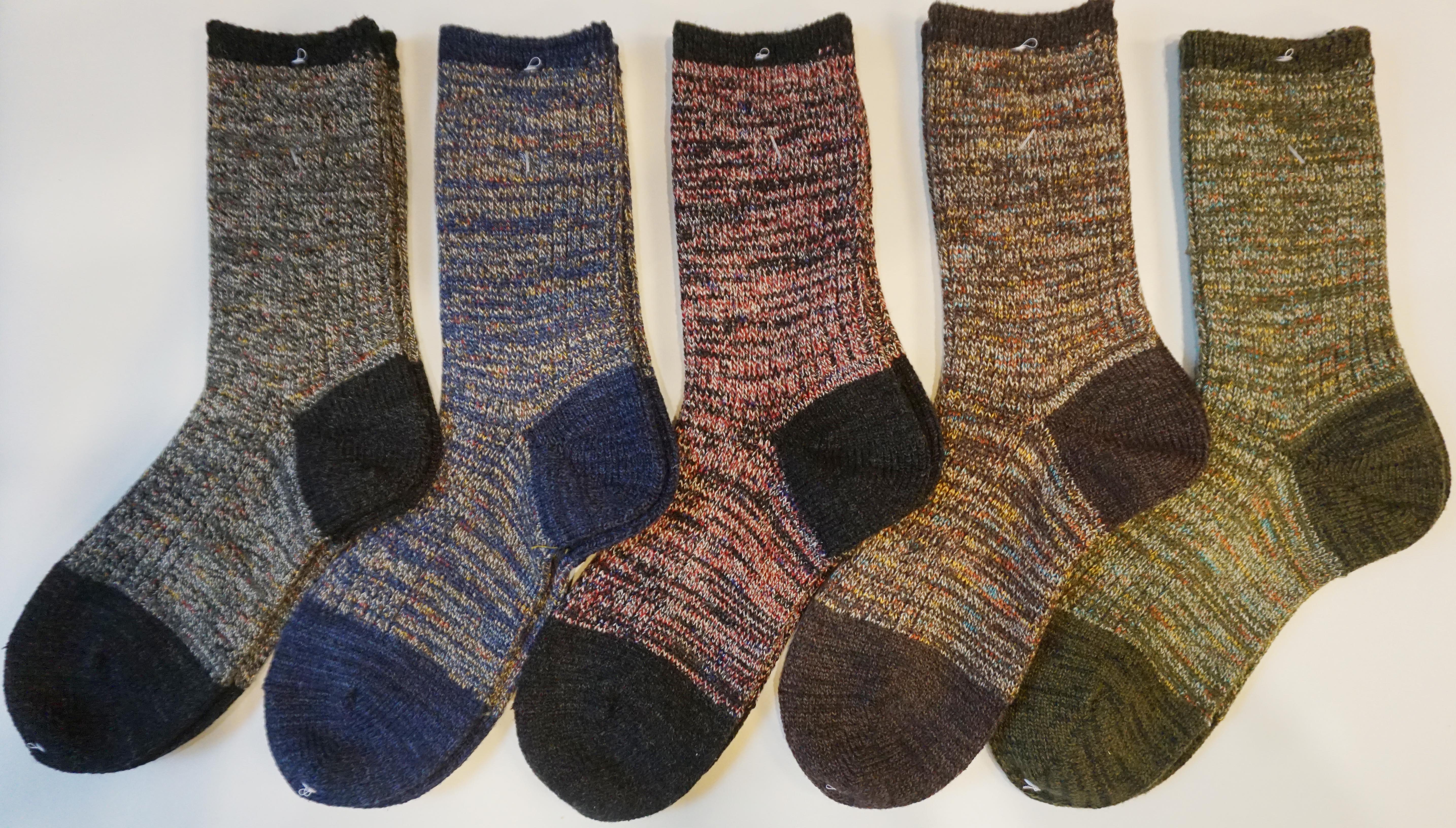 ヘンプ靴下・ウール