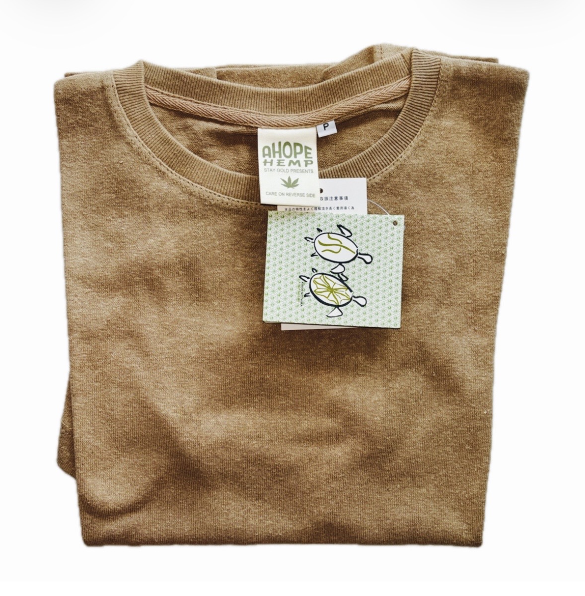 ヘンプ(麻）Tシャツ半袖