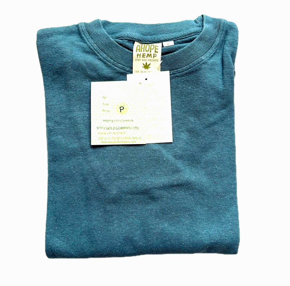 ヘンプ・長袖Ｔシャツ