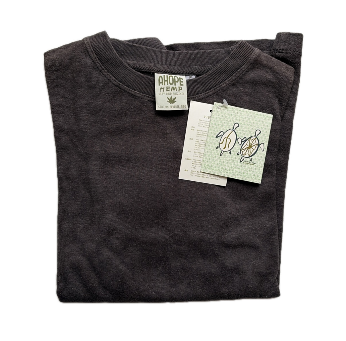 ヘンプ・長袖Ｔシャツ