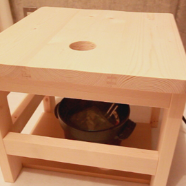 カレンデュラハーブ蒸しセット（マント・緑）