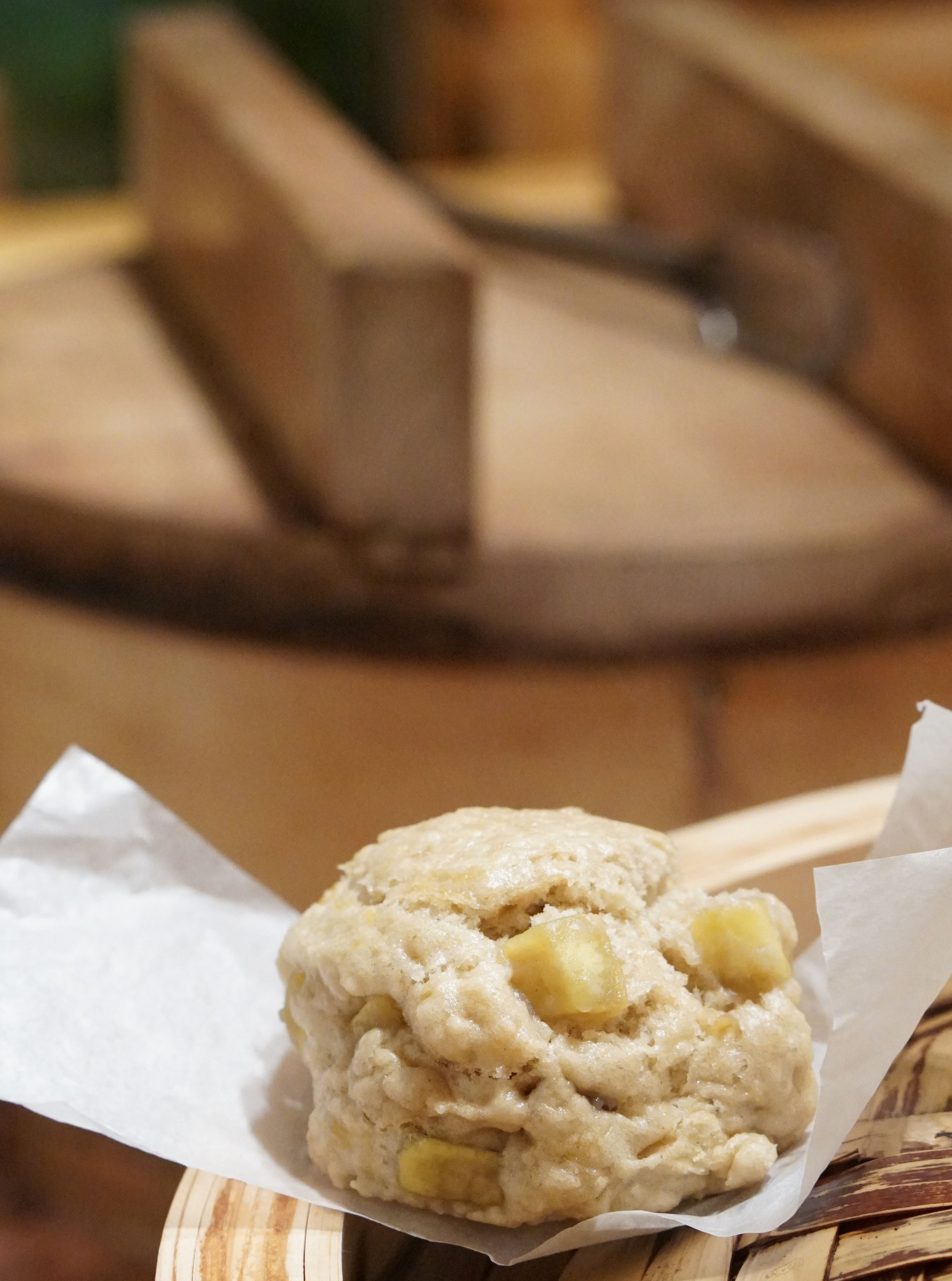 【冷凍】さつまいも入り酒蒸しパン（はちみつ入り）_5個セット