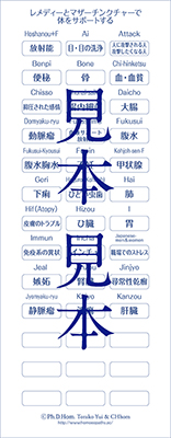 バラ14.　自分で貼るレメディーシール（レメディー+マザーチンクチャー①）