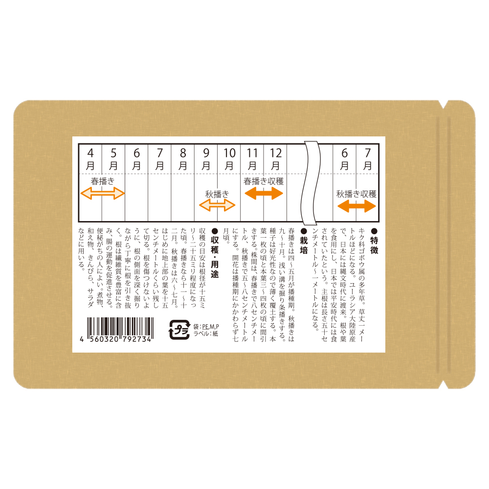 宇迦魂の種　ごぼう