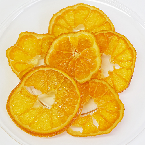 乾燥みかん　輪切りの私